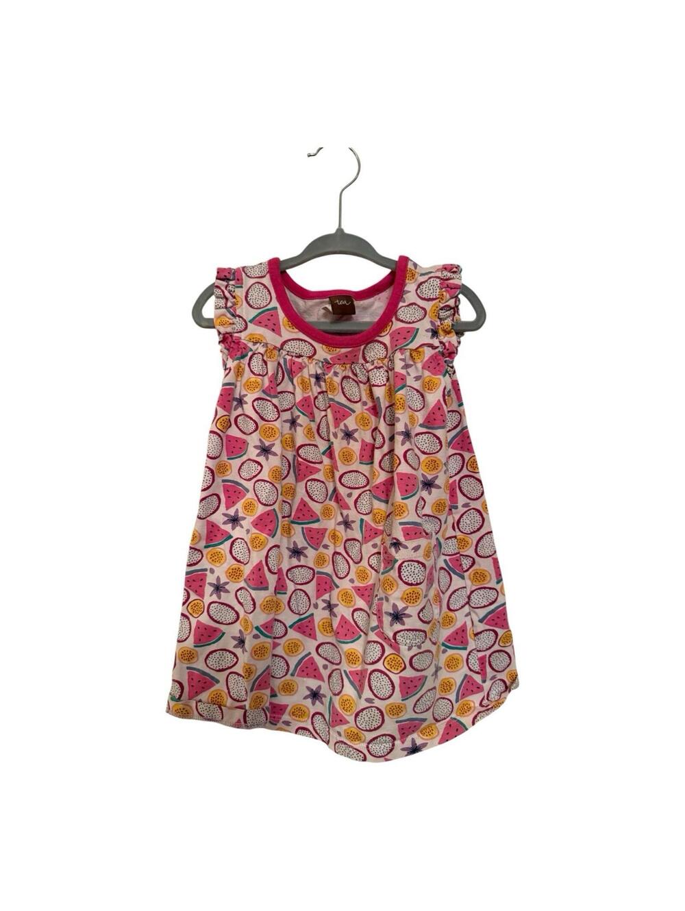 Little girls novelty print dress watermellon Sz.18-24 Months By: Tea